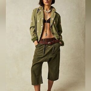 Free People Cali Printed Blazer